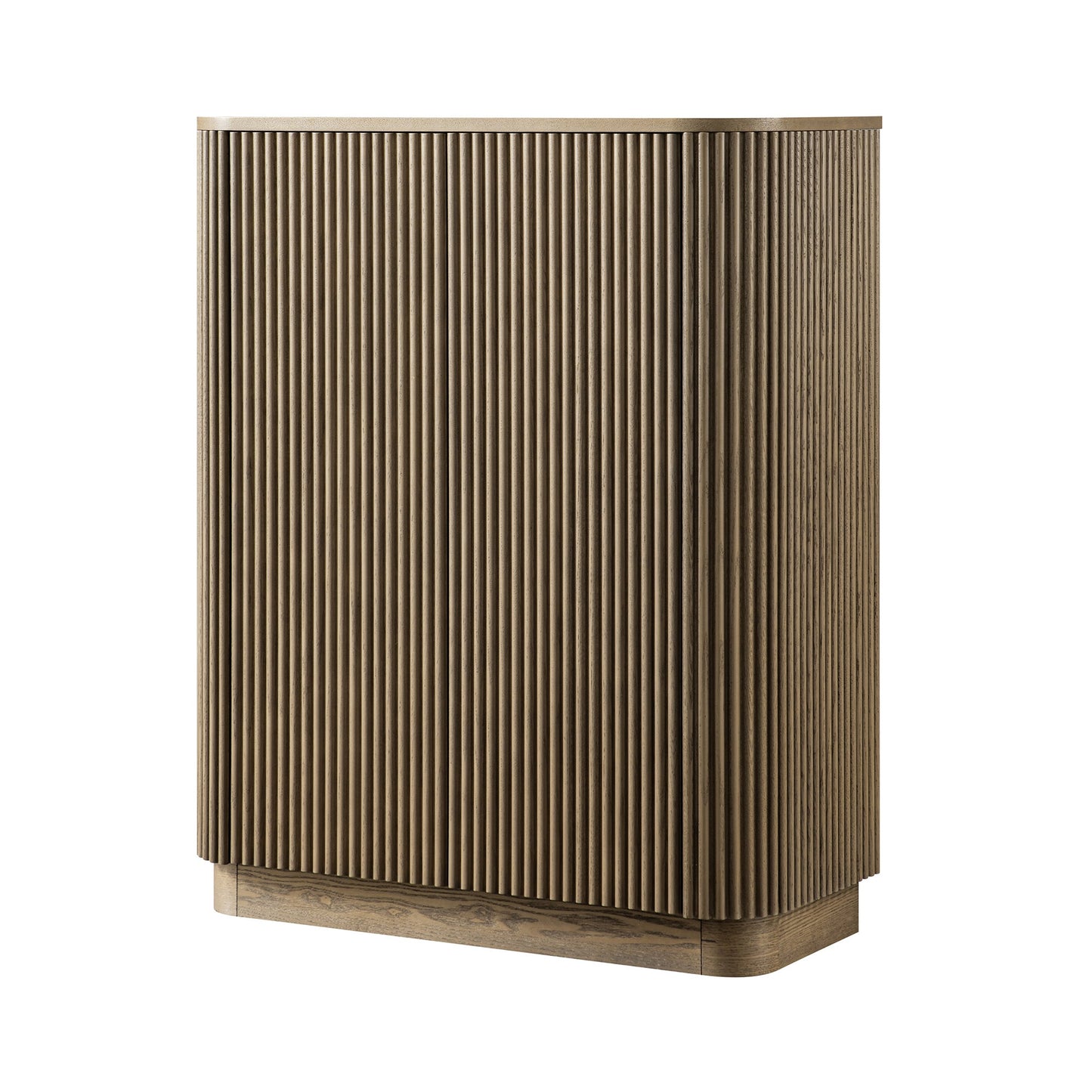 Maru Tall Cabinet, Silver Oak