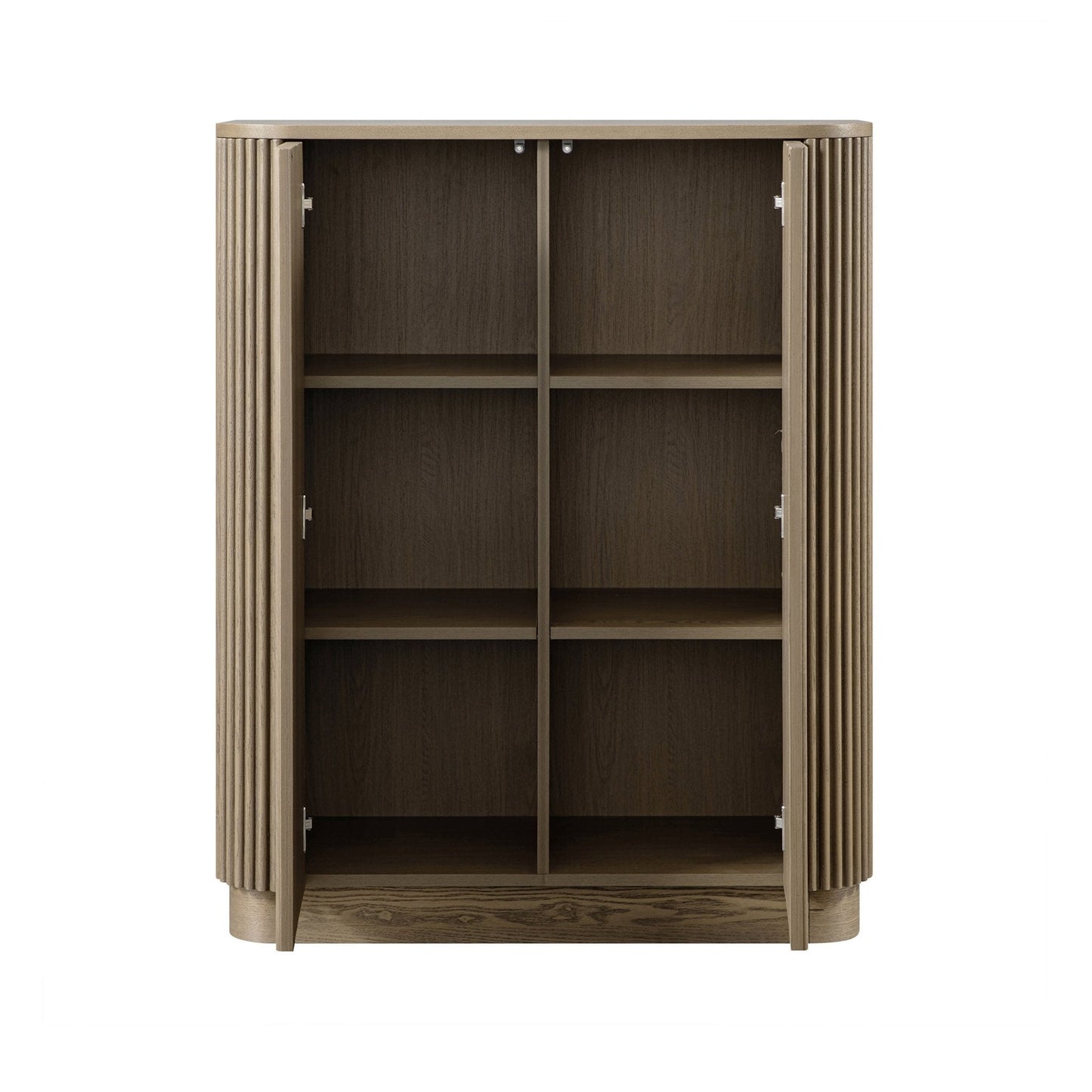 Maru Tall Cabinet, Silver Oak