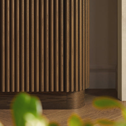 Maru Tall Cabinet, Silver Oak