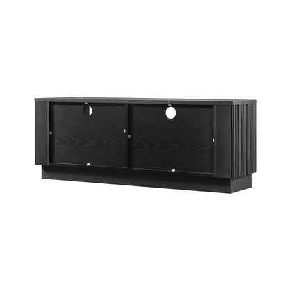 Maru 120cm TV Unit with Drawers, Black