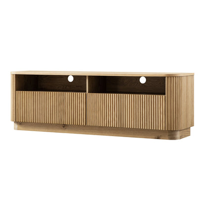 Maru 162cm TV Unit with Drawers, Oak