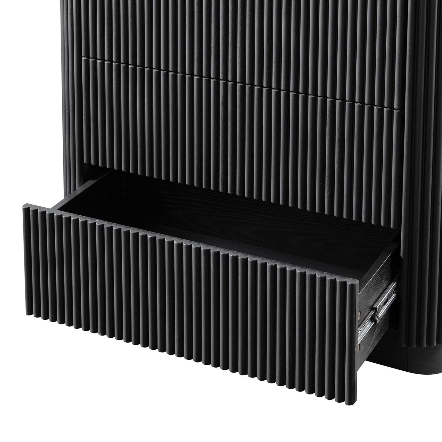 Maru Chest of 3 Drawers, Black