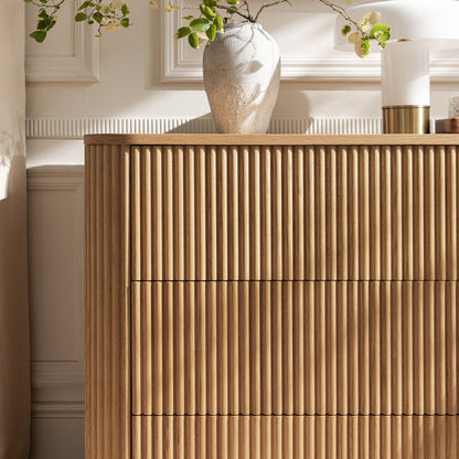 Maru Chest of 3 Drawers, Oak