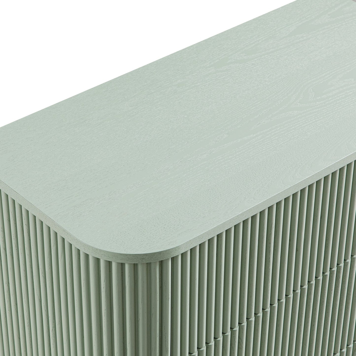 Maru Chest of 3 Drawers, Sage Green