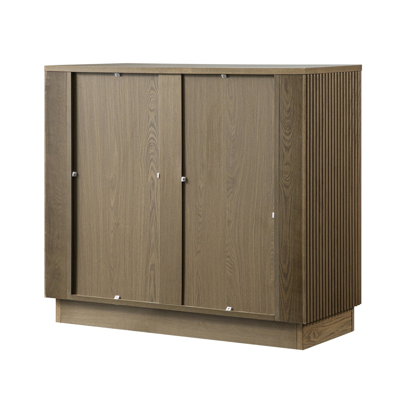Maru Chest of 3 Drawers, Silver Oak