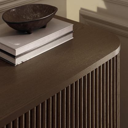 Maru Chest of 3 Drawers, Silver Oak