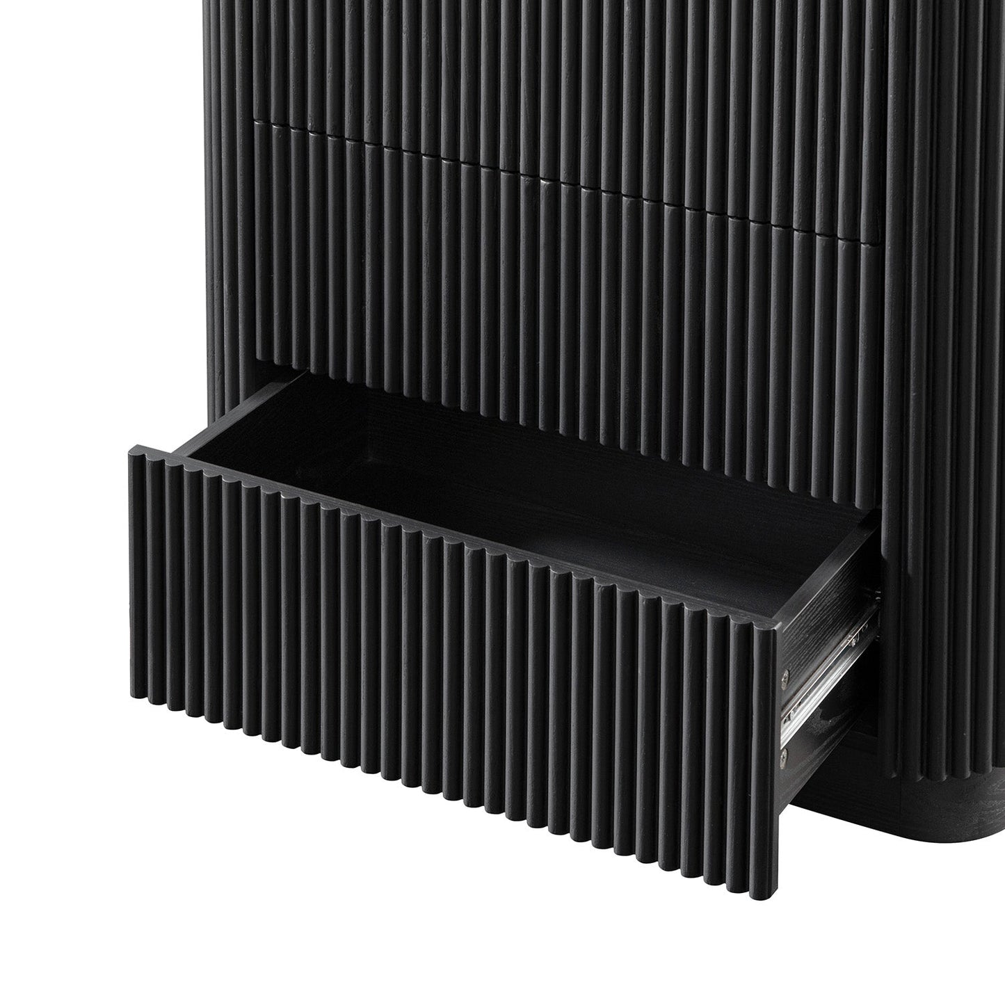 Maru Chest of 5 Drawers, Black