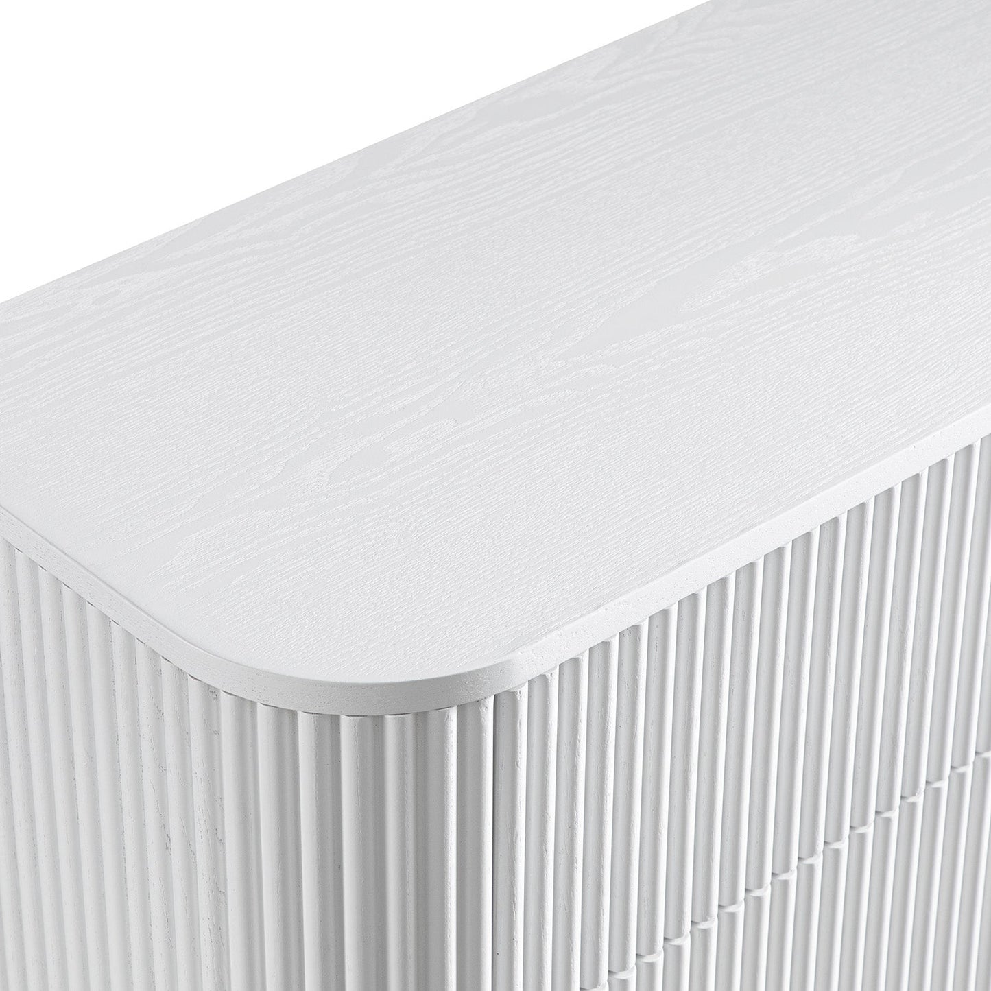 Maru Chest of 5 Drawers, Washed White