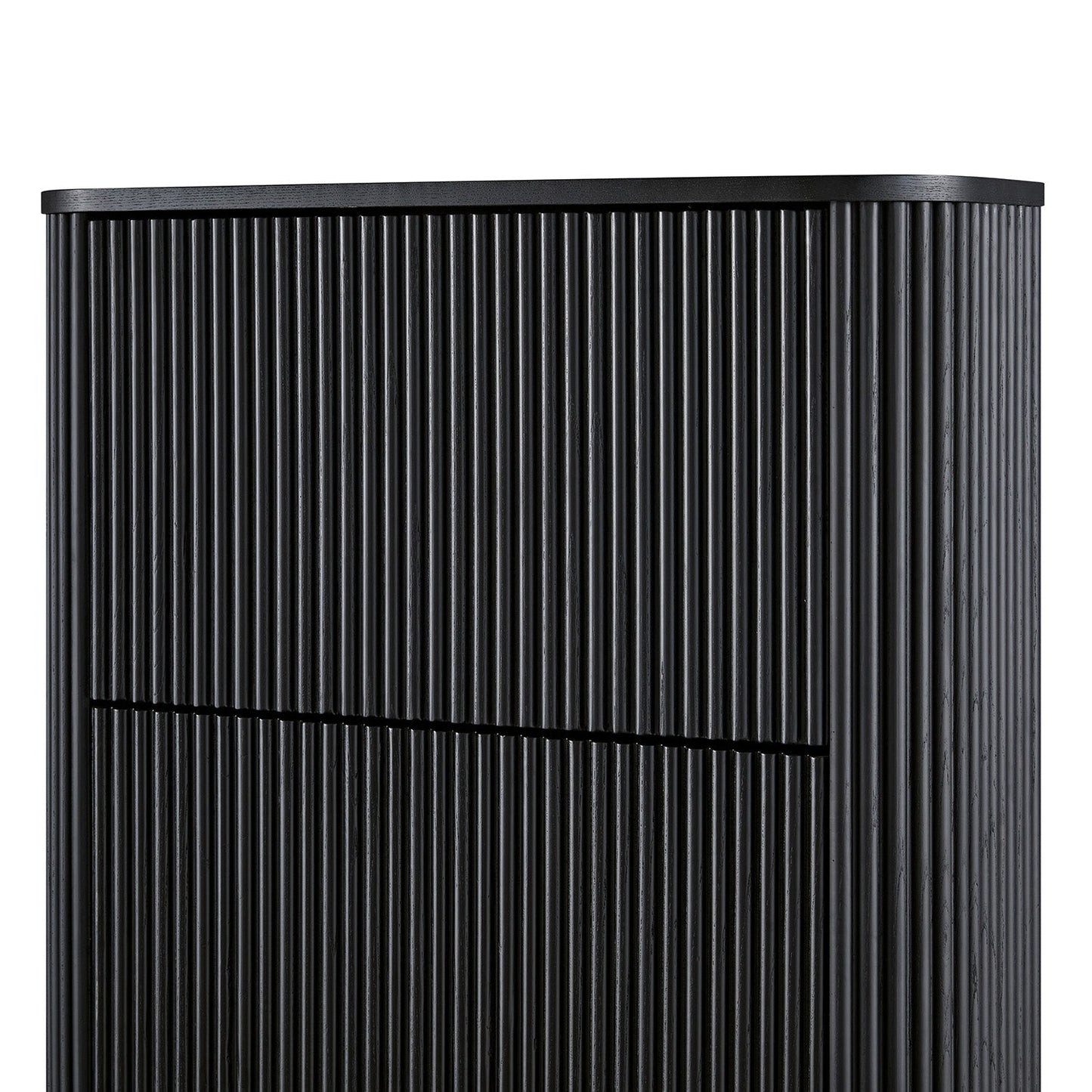 Maru 3-Door Shoe Storage Cabinet, Black