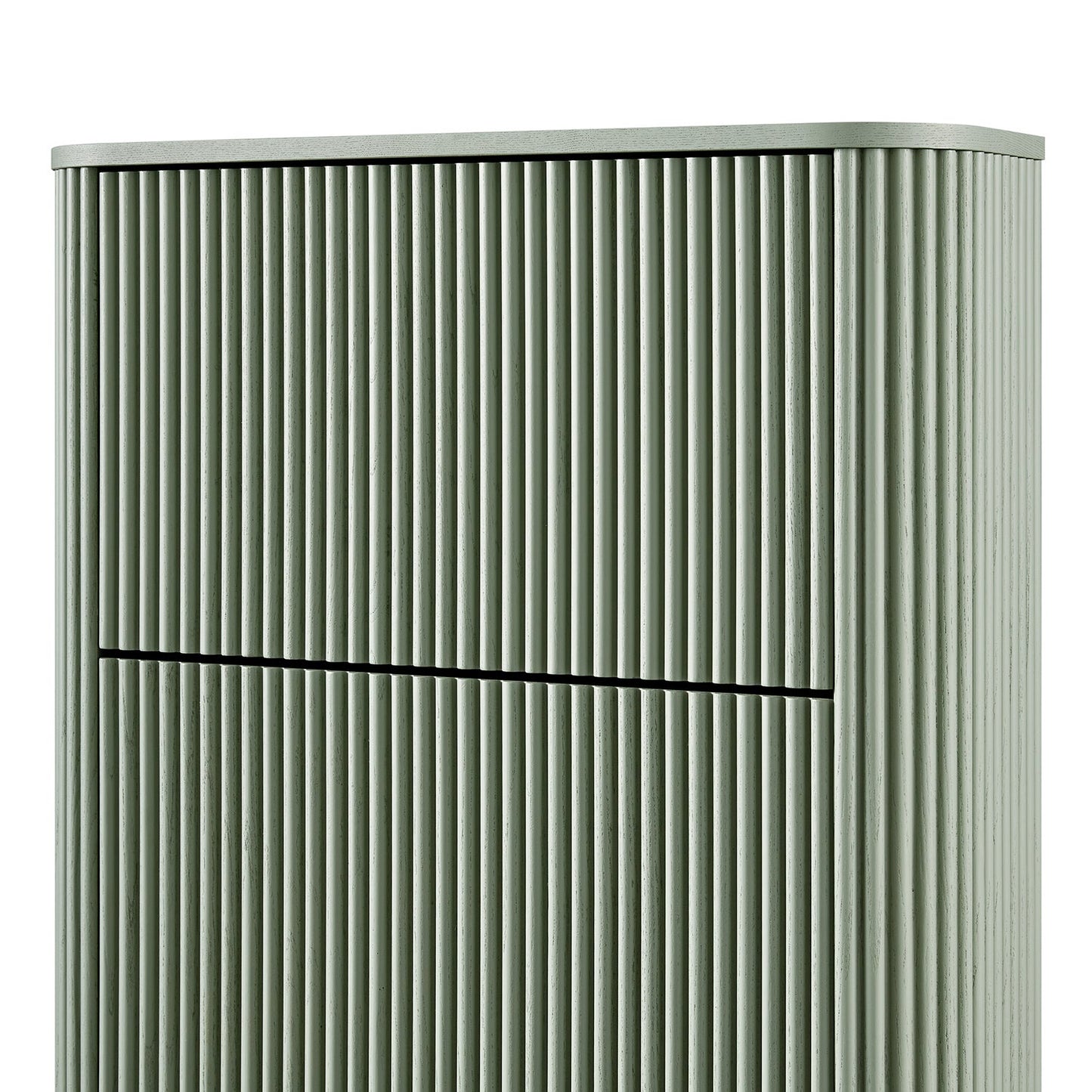 Maru 3-Door Shoe Storage Cabinet, Sage Green