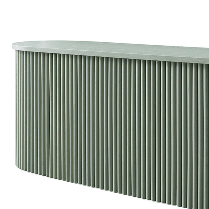 Maru Storage Ottoman Bench, Sage Green