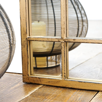 Bexley - Gold Full Length Metal Mirror 180cm x 70cm