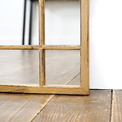 Bexley - Gold Full Length Metal Mirror 180cm x 70cm