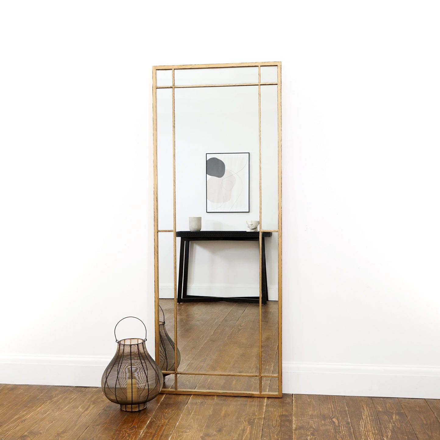 Bexley - Gold Full Length Metal Mirror 180cm x 70cm