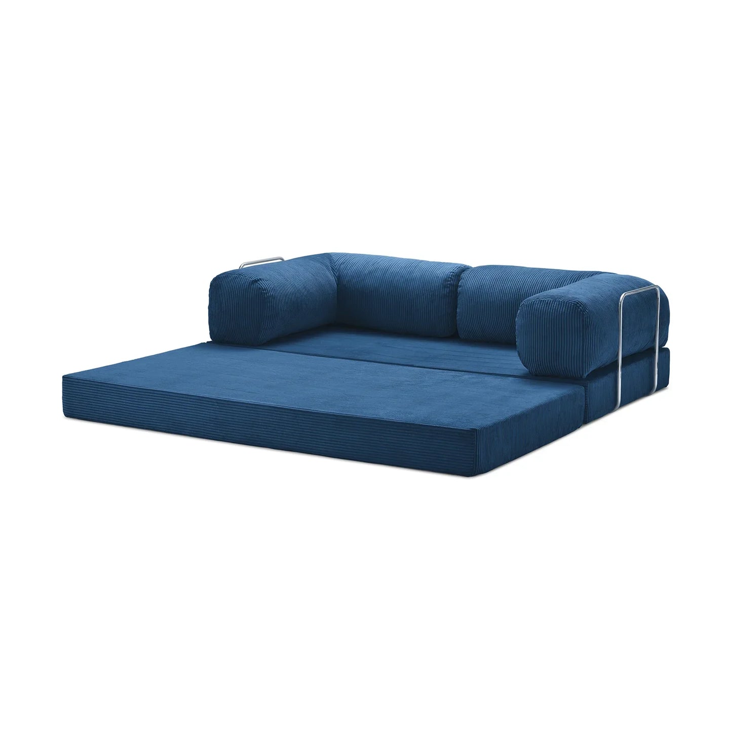 Nubo Compressed Blue Sofa – High-Quality Construction