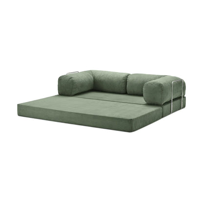 Nubo Compressed Sofa in Sage Green: Compact & Stylish Design