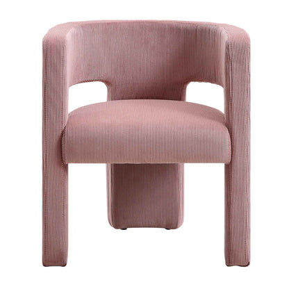 Greenwich Dusty Pink Corduroy Dining Chair