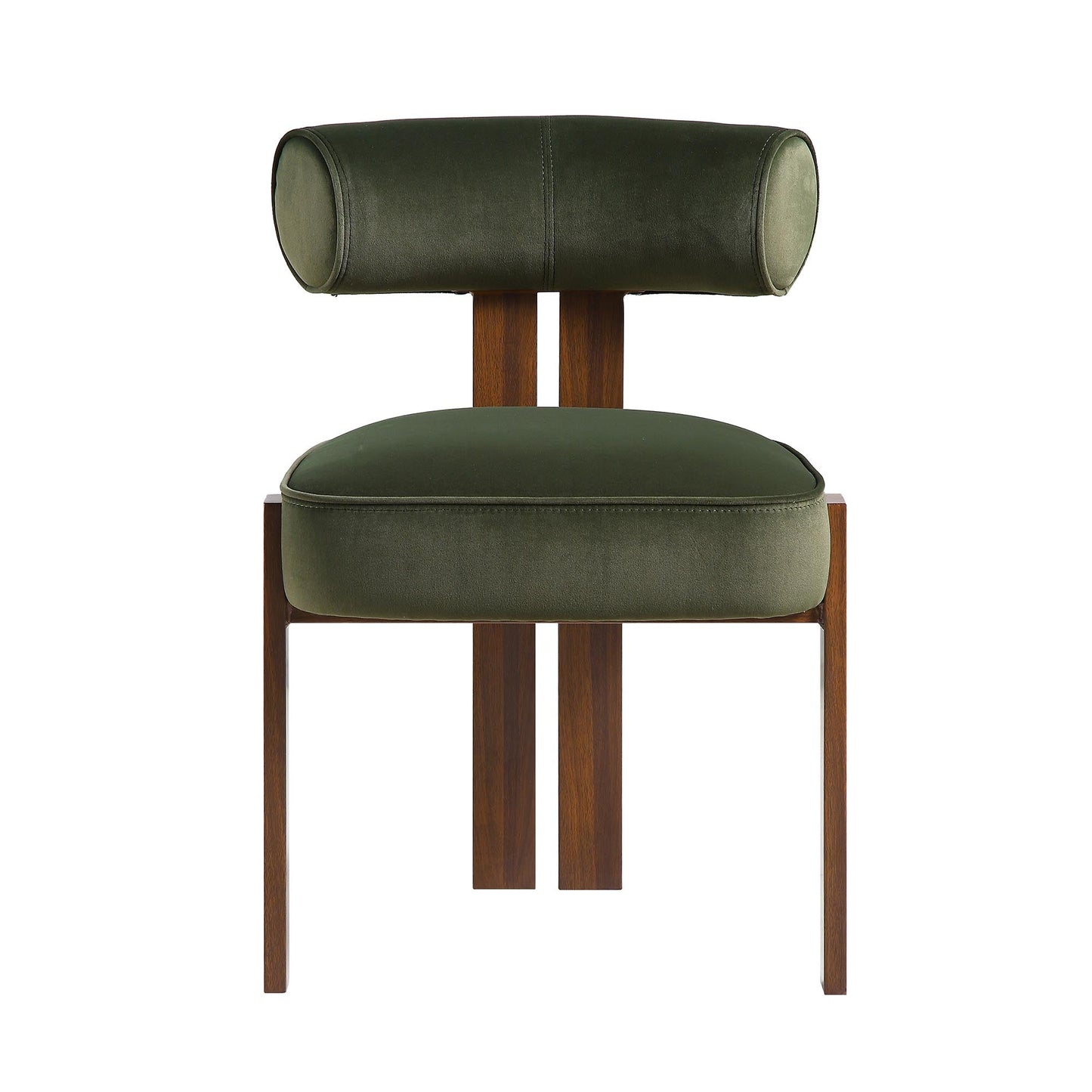 Ophelia Moss Green Velvet Dining Chair