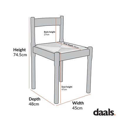 Minley 2-in-1 Dining Chair, Red High Gloss