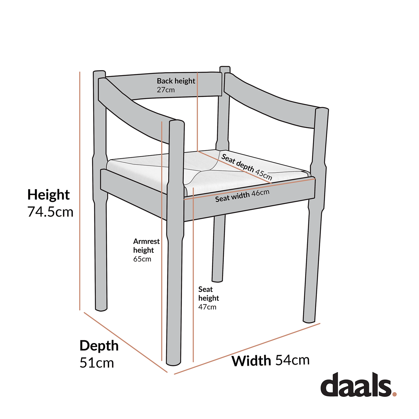 Minley 2-in-1 Carver Chair, Red High Gloss