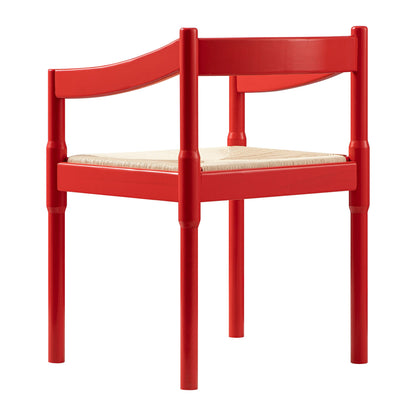 Minley 2-in-1 Carver Chair, Red High Gloss