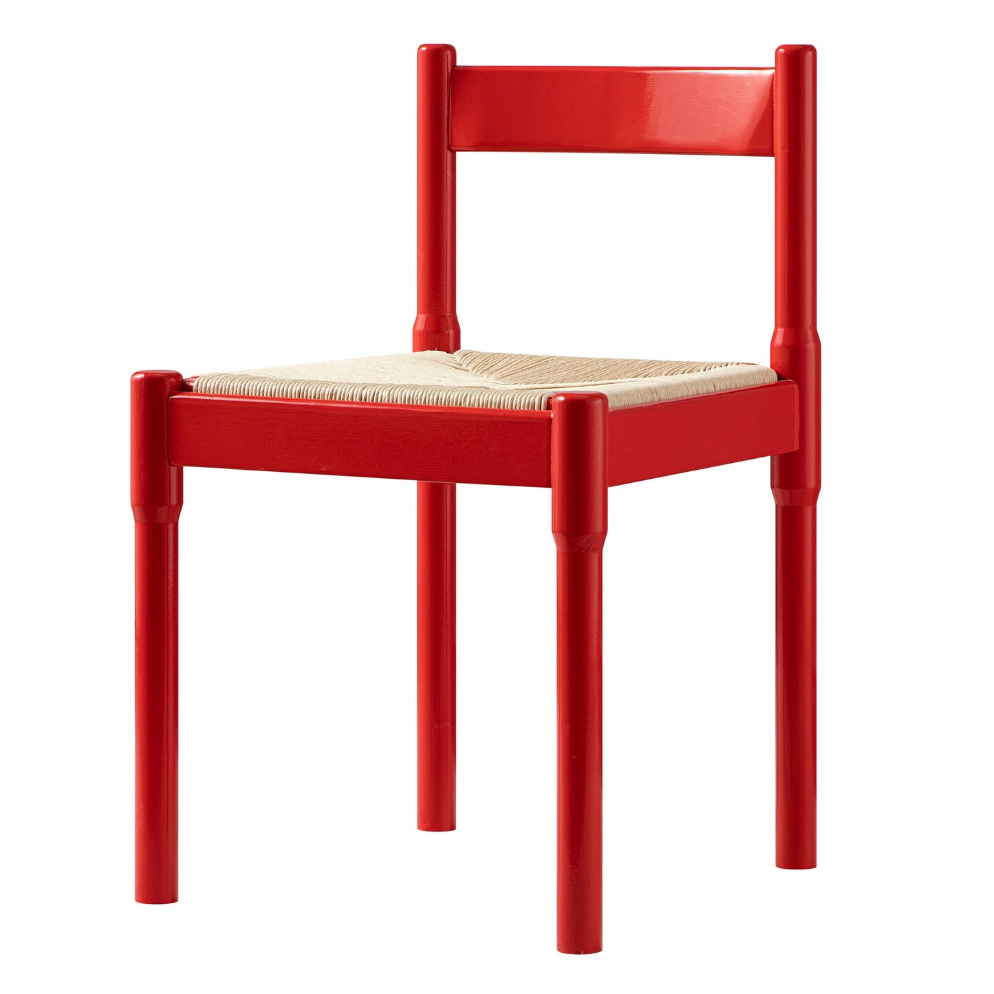 Minley 2-in-1 Dining Chair, Red High Gloss