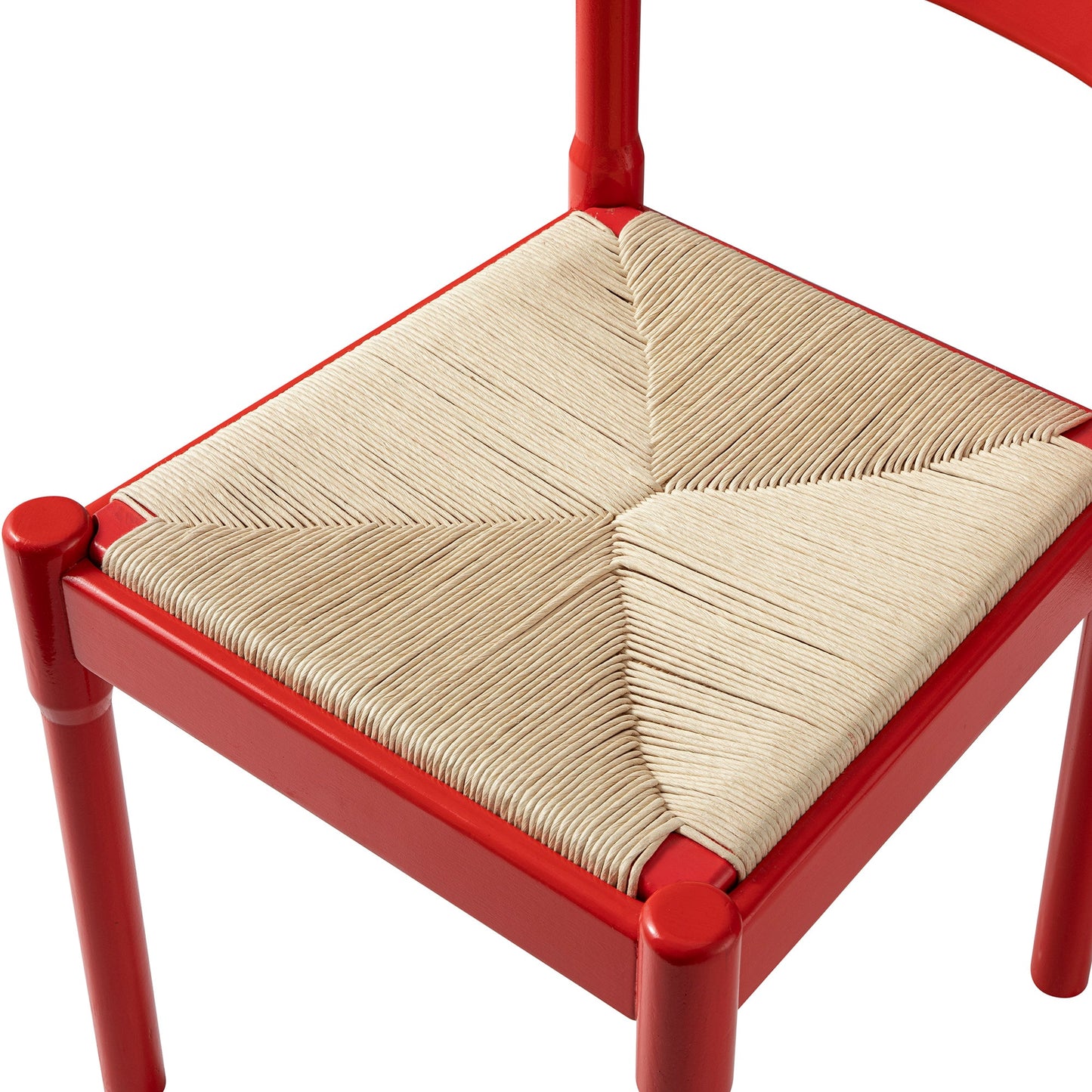 Minley 2-in-1 Dining Chair, Red High Gloss