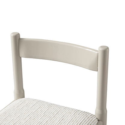 Minley 2-in-1 Dining Chair, Light Taupe High Gloss
