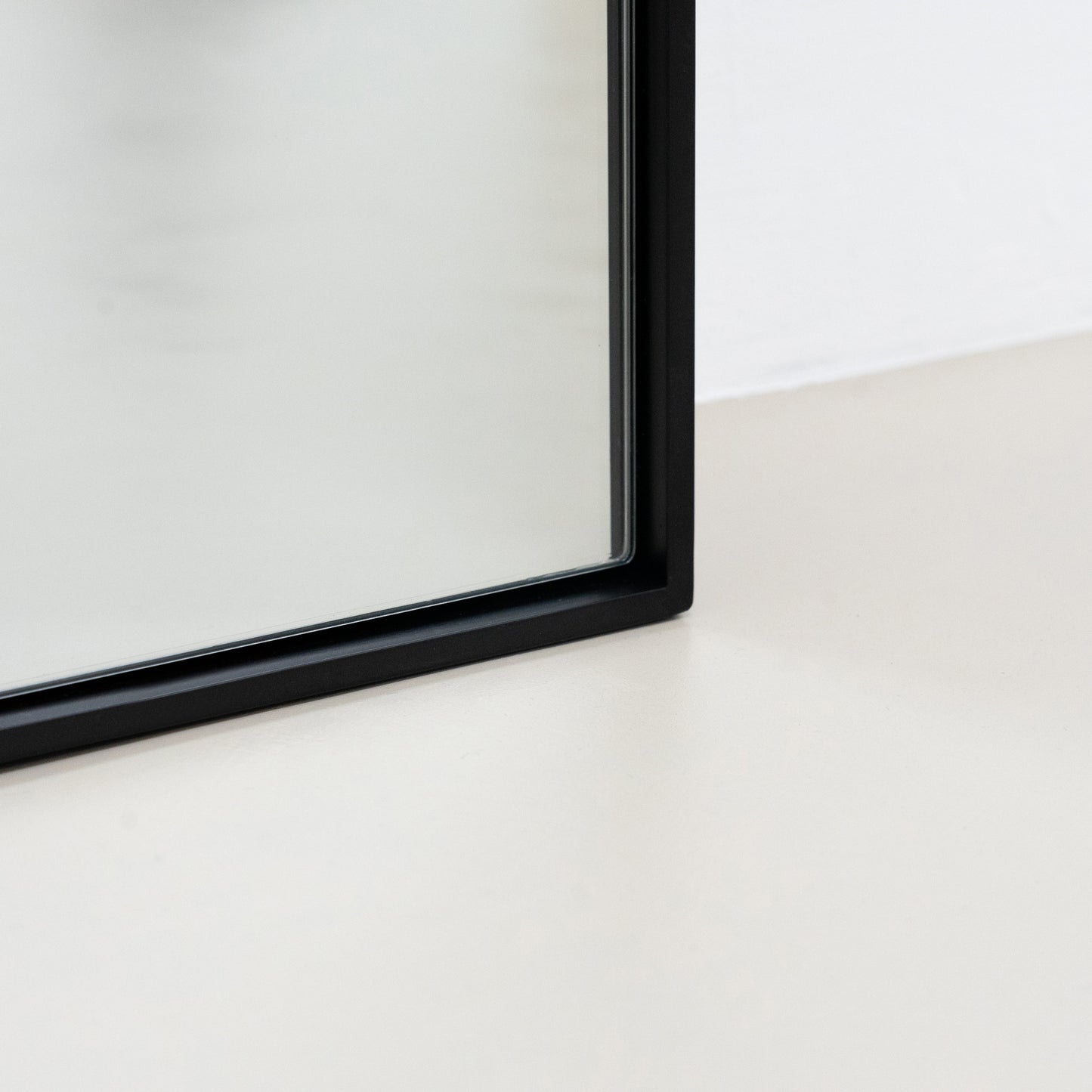 Theo - Full Length Black Extra Large Metal Mirror 200cm x 100cm