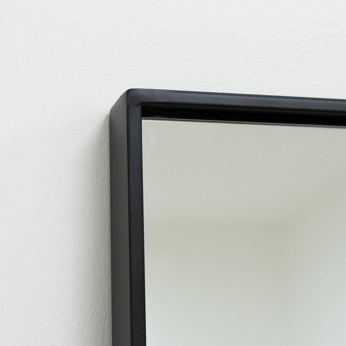 Theo - Full Length Black Extra Large Metal Mirror 200cm x 100cm