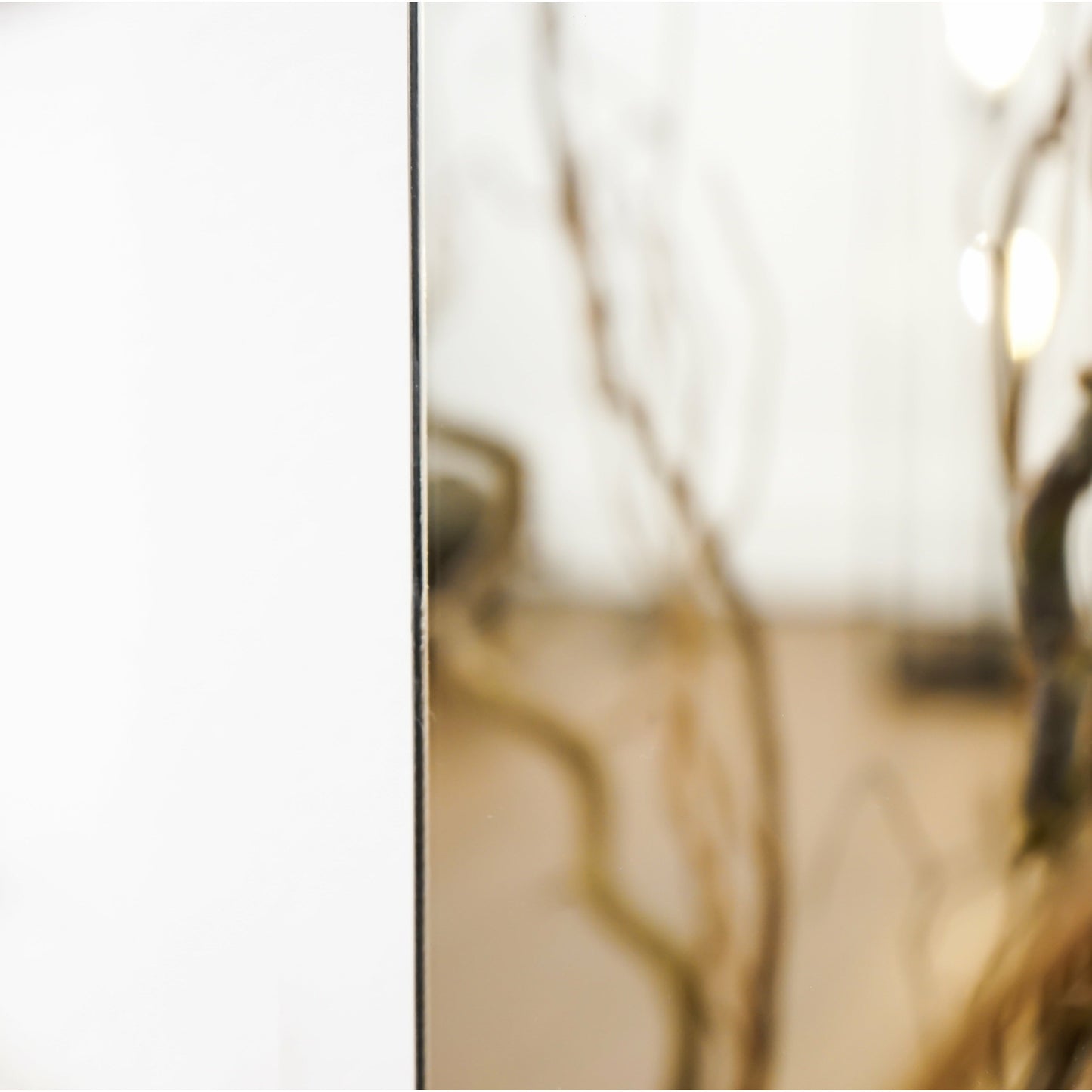 Edge - Large Frameless Arched Full Length Mirror 179cm x 80cm