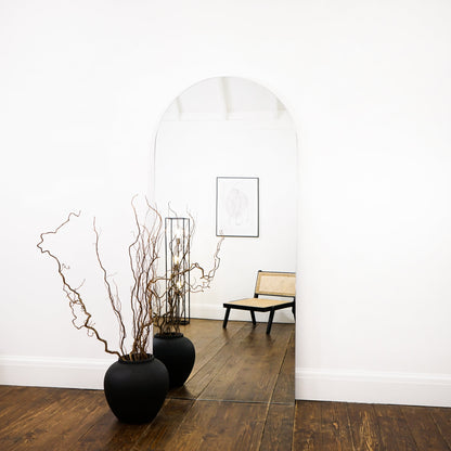 Edge - Large Frameless Arched Full Length Mirror 179cm x 80cm