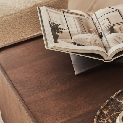 Fairmont - Dark Wood Premium Rectangular Coffee Table