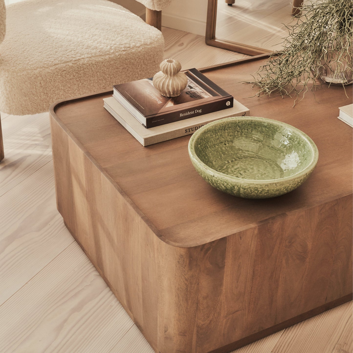 Fairmont - Warm Wood Premium Rectangular Coffee Table