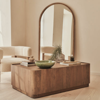 Fairmont - Warm Wood Premium Rectangular Coffee Table