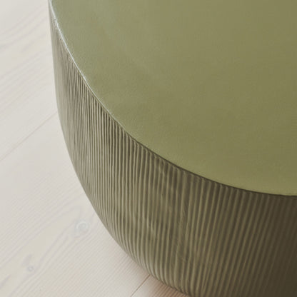 Leonardo - Minimal Olive Irregular Shaped Coffee Table Large