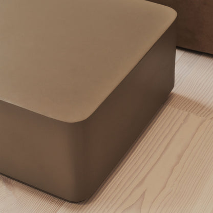 Angelo - Minimal Mocha Rectangular Coffee Table Large