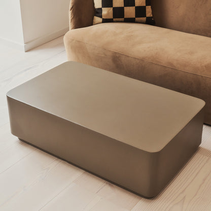 Angelo - Minimal Mocha Rectangular Coffee Table Large