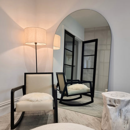 Edge - Extra Large Frameless Arched Full Length Mirror 179cm x 110cm