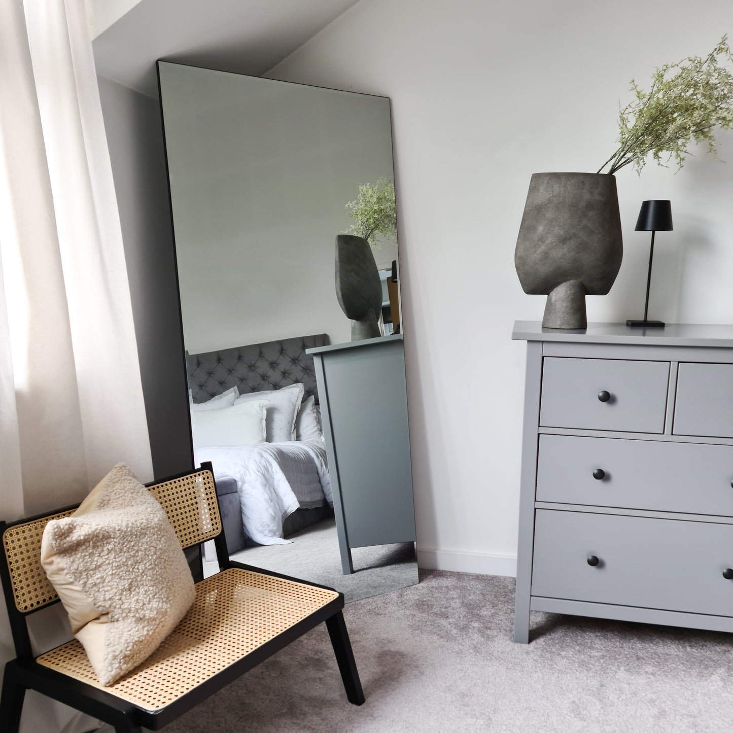 Edge - Large Frameless Full Length Rectangular Mirror 170cm x 80cm