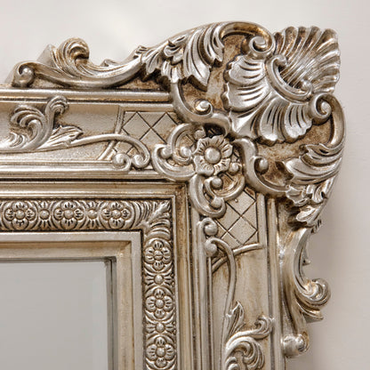 Ella Grande - Champagne Ornate Floor Mirror 190cm x 140cm