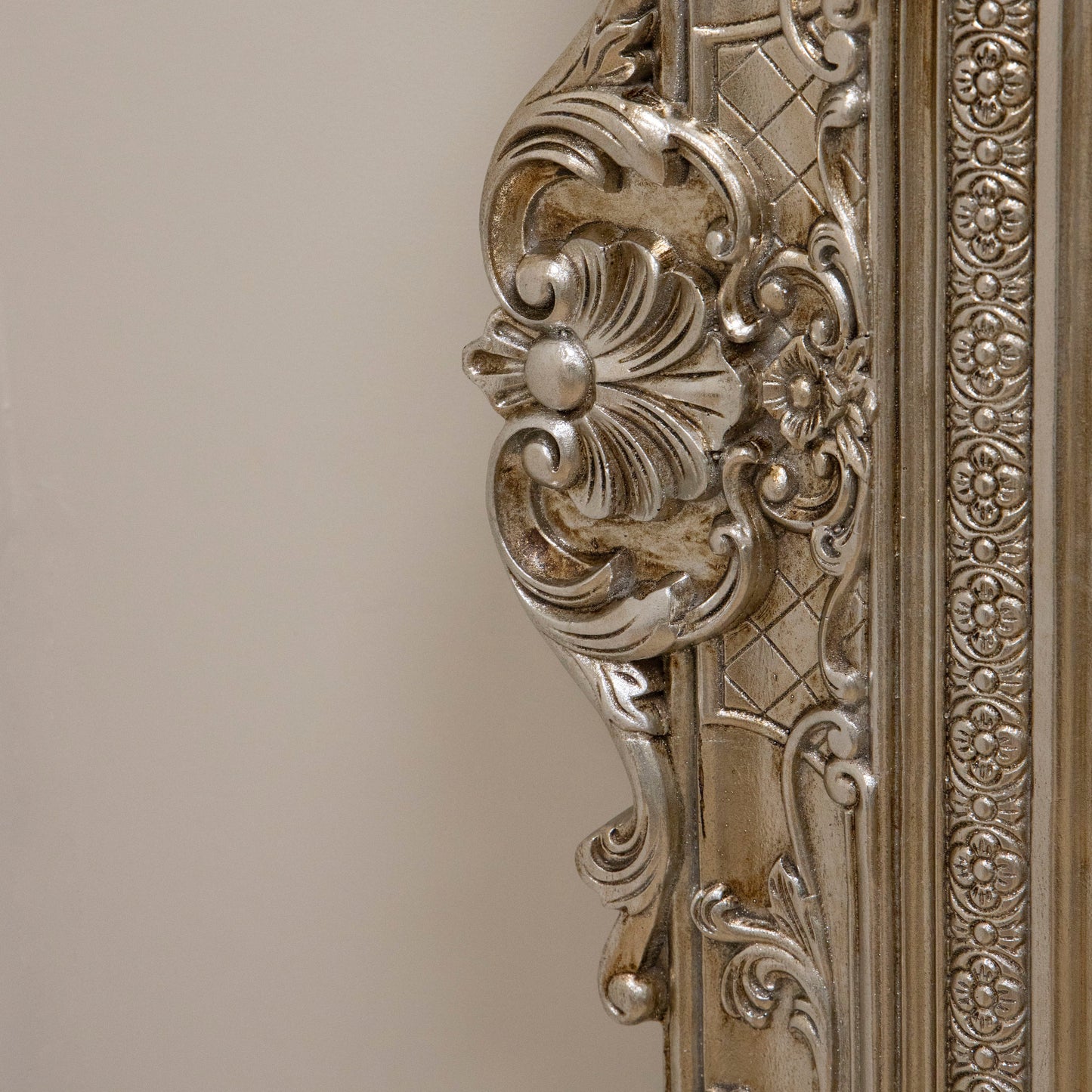 Ella Grande - Champagne Ornate Floor Mirror 190cm x 140cm