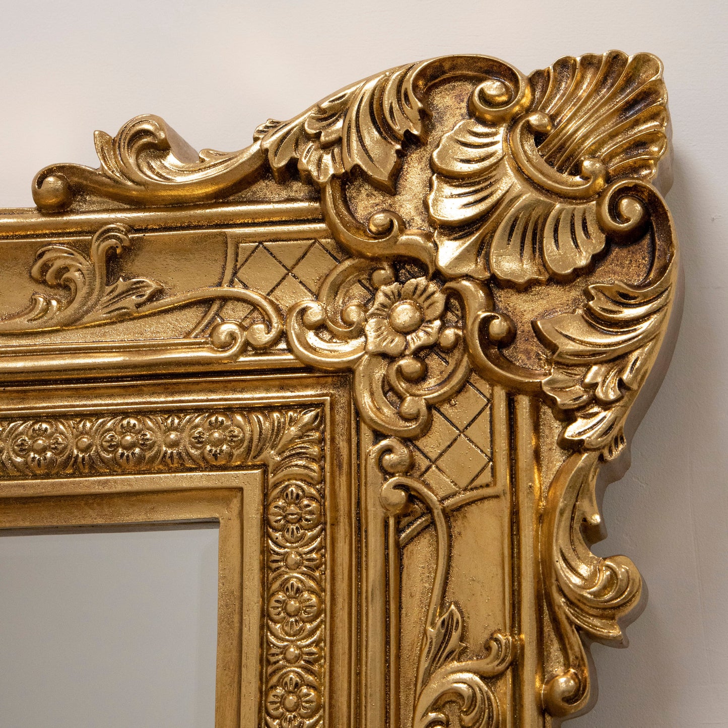 Ella Grande - Gold Ornate Floor Mirror 190cm x 140cm