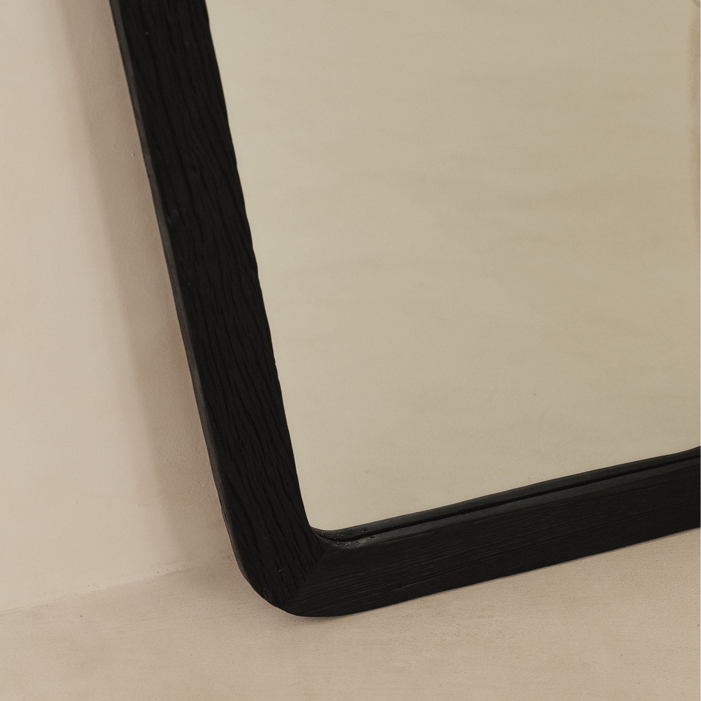 Elowyn - Extra Large Full Length Black Elm Wood Organic Mirror 180cm x 108cm