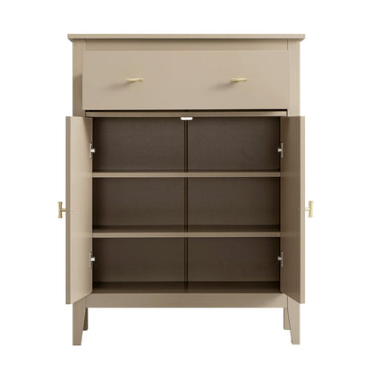 Oakham Small Sideboard with Drawer, Deep Greige