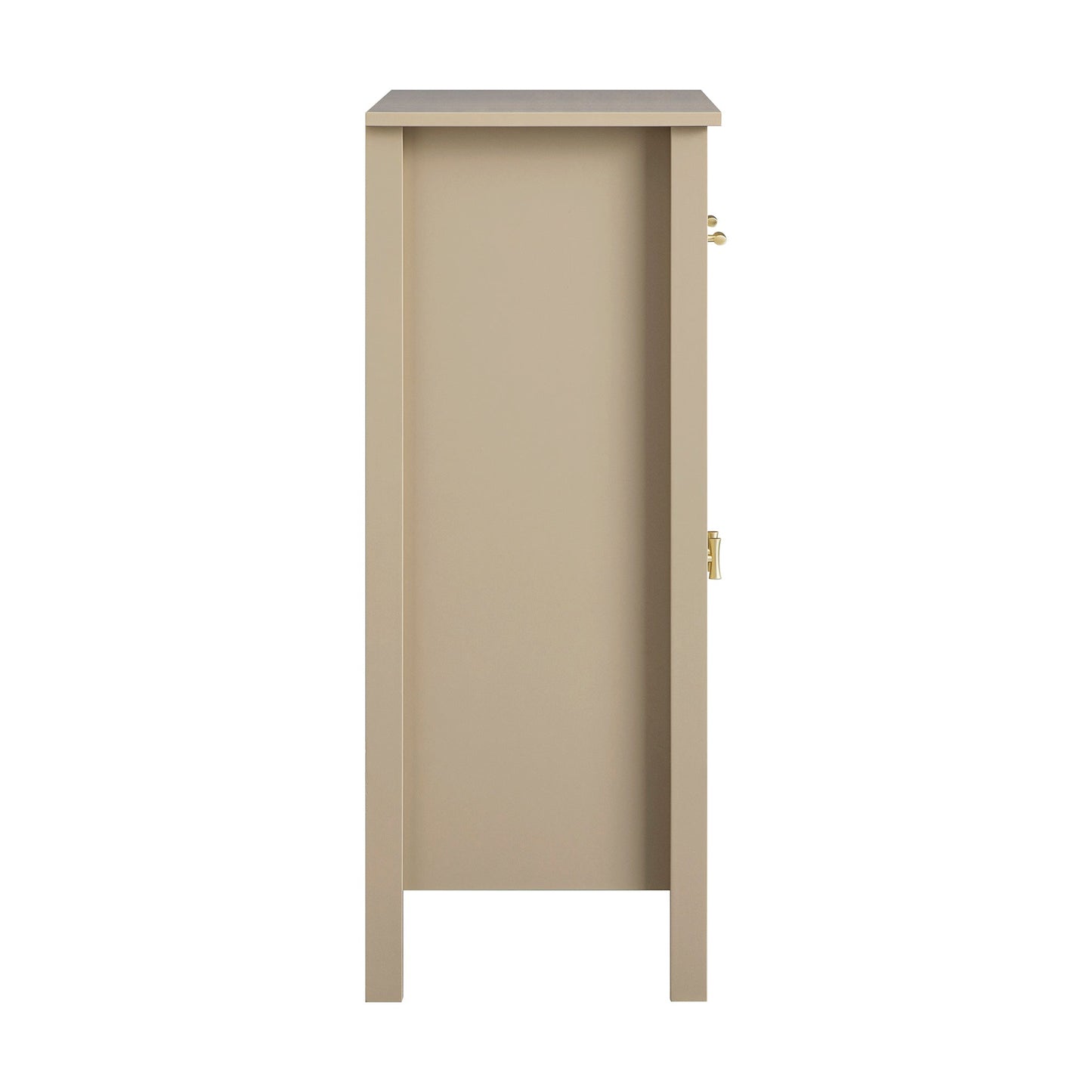 Oakham Small Sideboard with Drawer, Deep Greige