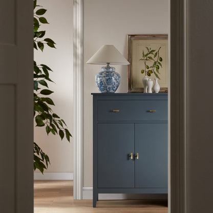 Oakham Small Sideboard with Drawer, Stormy Blue