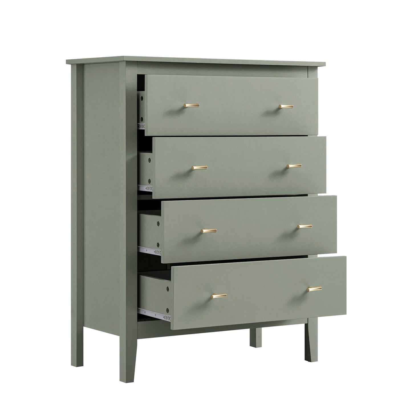 Oakham Chest of 4 Drawers, Desert Sage