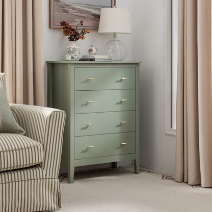 Oakham Chest of 4 Drawers, Desert Sage