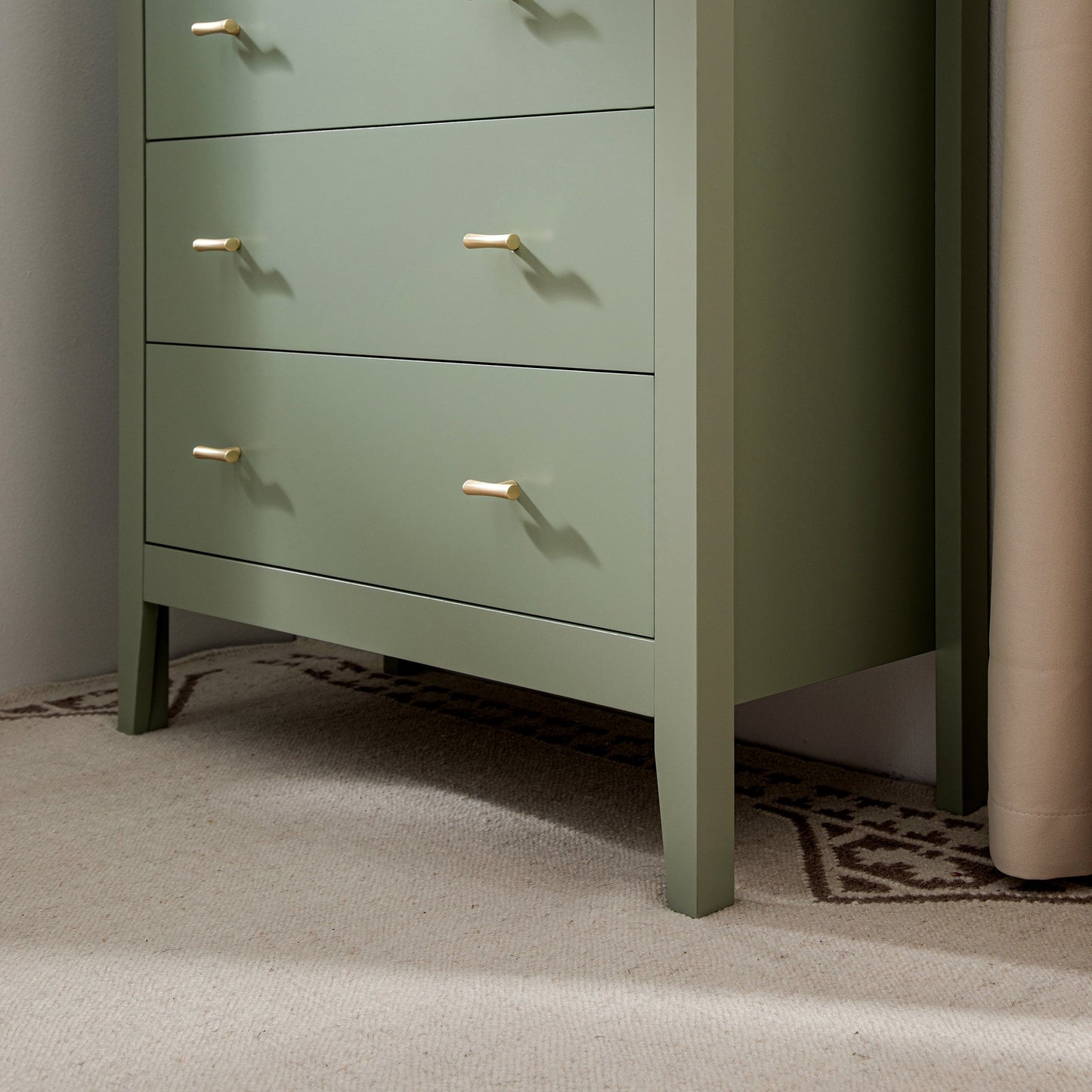 Oakham Chest of 4 Drawers, Desert Sage